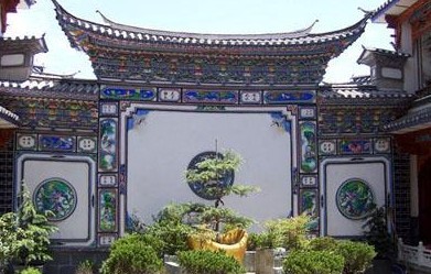 白族的建築藝術“照壁”