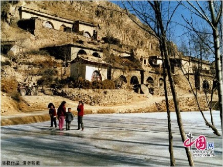 陝北佳縣民居建築