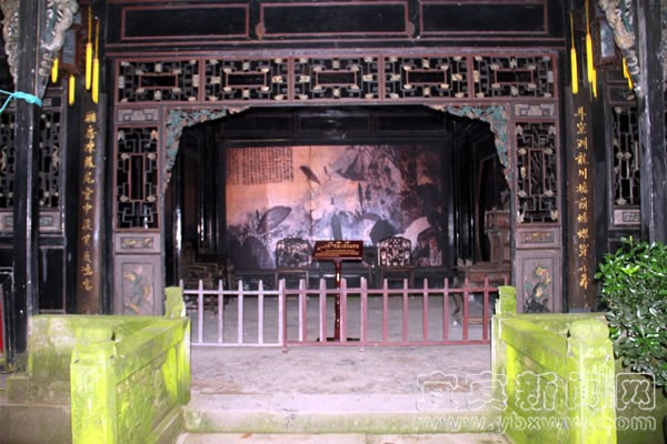 夕佳山民居古老的建築