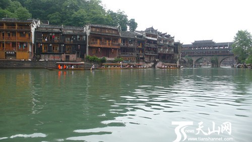 湖南省鳳凰古城一景