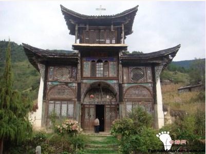 雲南白漢洛天主洛教堂
