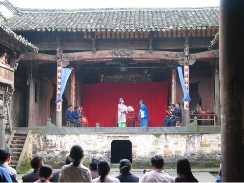徽州古戲台及其建築藝術