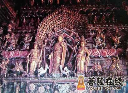 小西天彩色懸塑