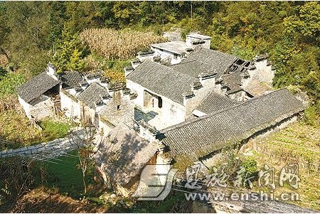 有500多年歷史的盧家灣屋場
