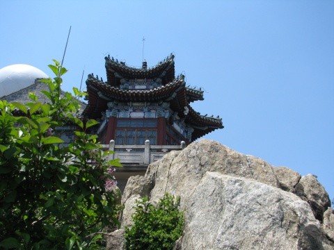 泰山岱頂的古建形式—亭