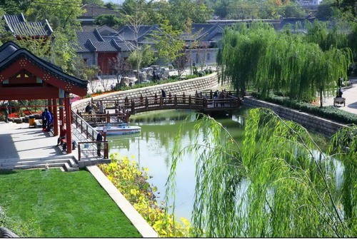 玉河重現“水穿街巷”歷史景觀