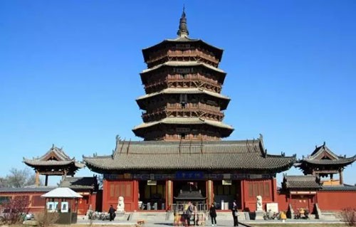 古建築傳統古代屋頂——攢尖