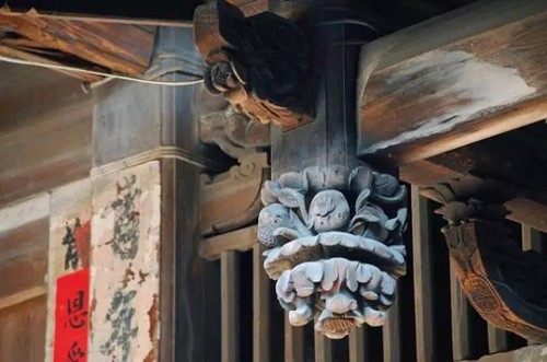 古建築構件—垂蓮柱