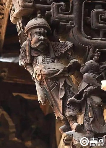 中國古建築梁柱間的特色構件——雀替