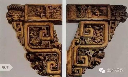 頭頂上的華麗：中國古建築之“雀替”