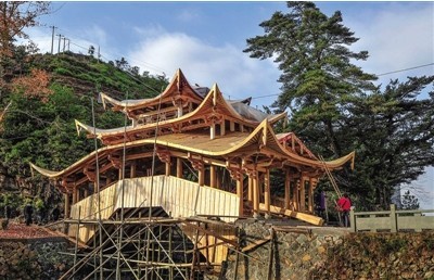 溫州：雌雄山間架起“姻緣橋”
