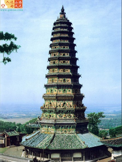 普救寺塔