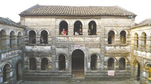 中西合璧的賀州陶家大院