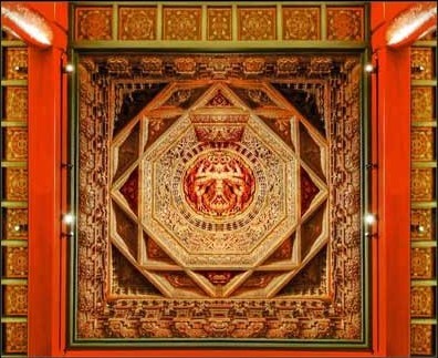 現存納爾遜博物館的智化寺藻井