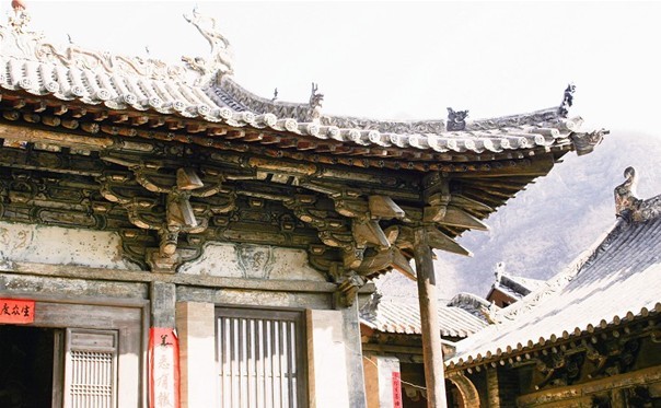 龍門寺的木構建築
