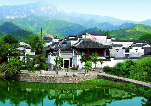 美麗的太極湖村 