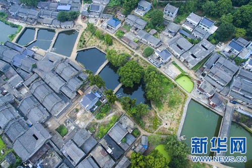 航拍吉安釣源古村 感受歐陽修廬陵文化