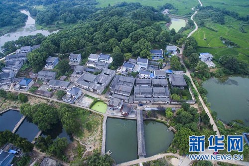 航拍吉安釣源古村 感受歐陽修廬陵文化