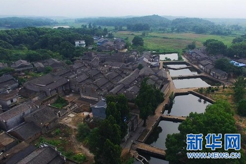 航拍吉安釣源古村 感受歐陽修廬陵文化