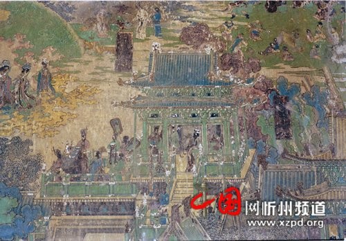 巖山寺 五台山最負盛名的壁畫