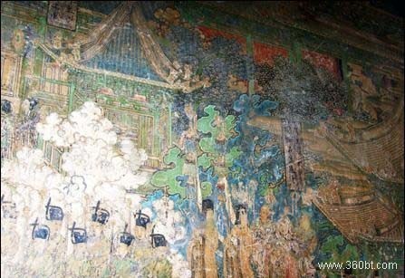 巖山寺 五台山最負盛名的壁畫