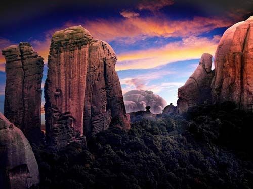 龜峰風景圖