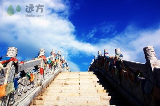 吉祥寺 五台山塑的最好的塑像