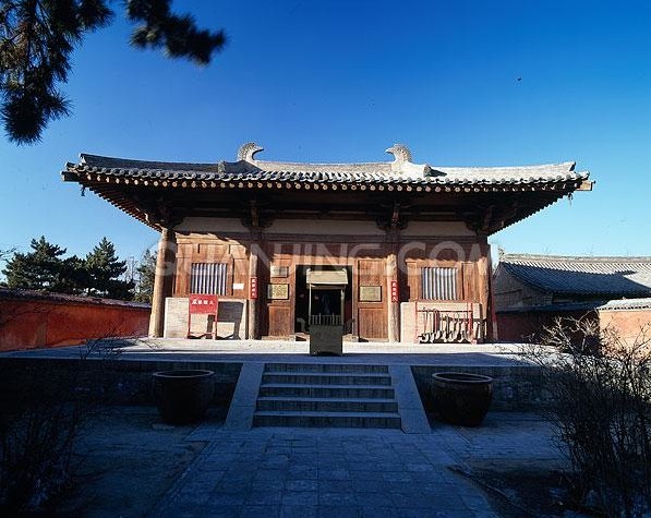 南禅寺 五台山最古老的寺院