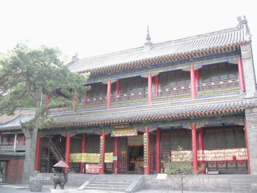 羅睺寺 五台山最古老的石獅