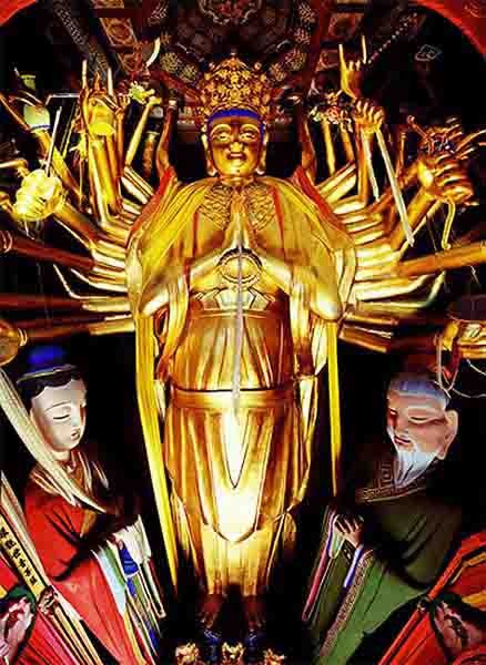 五台山最高觀音像 金閣寺