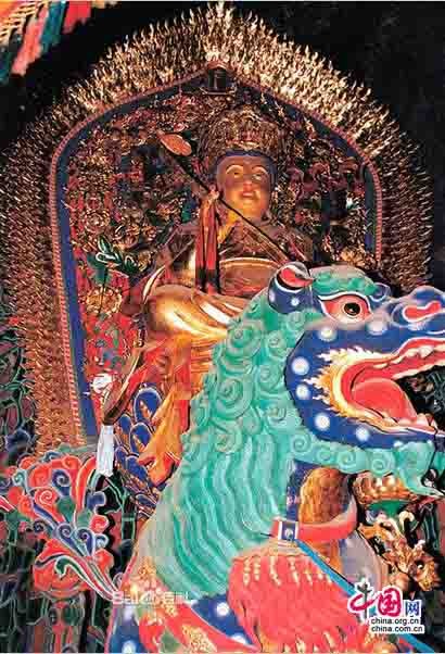 五台山最高文殊菩薩像 殊像寺