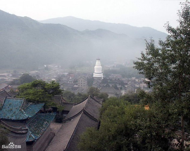 五台山最高塔 塔院寺