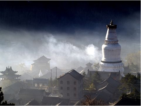 五台山最高塔 塔院寺
