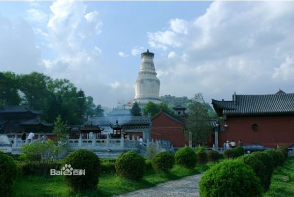 五台山最高塔 塔院寺