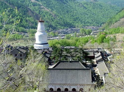 五台山最高塔 塔院寺