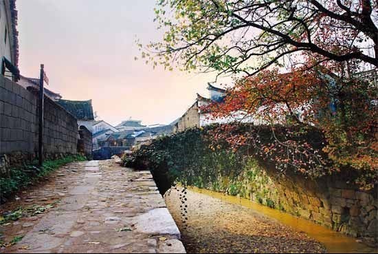 安靜的古村