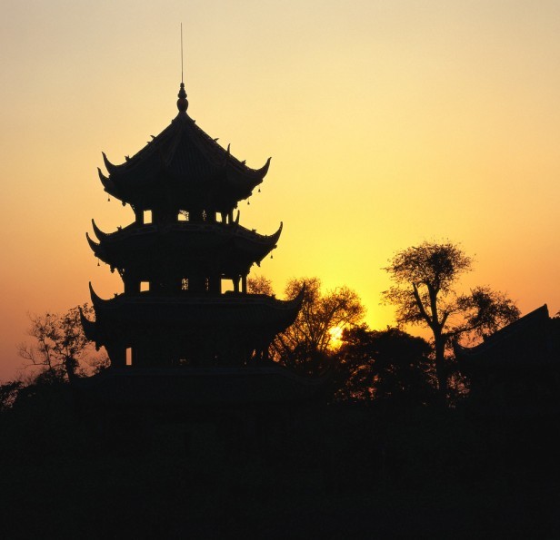 中國名樓——成都望江樓