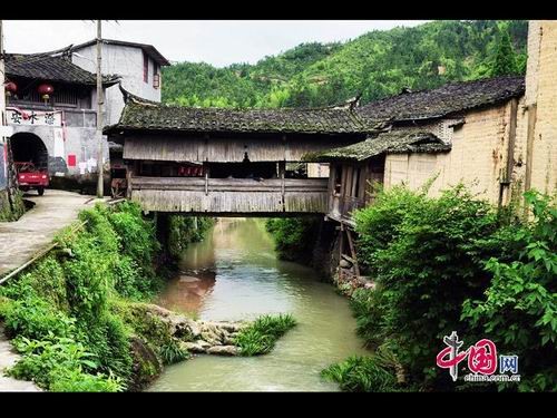 蓋在橋上的房子——福建屏南廊橋