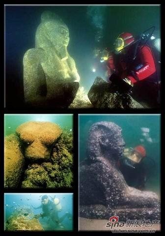 1埃及亞歷山大水下古城