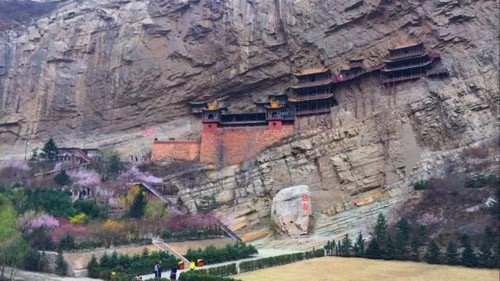 佛、道、儒三教合一的寺廟——懸空寺