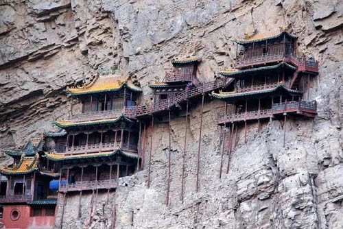 佛、道、儒三教合一的寺廟——懸空寺