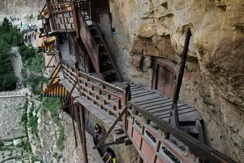佛、道、儒三教合一的寺廟——懸空寺