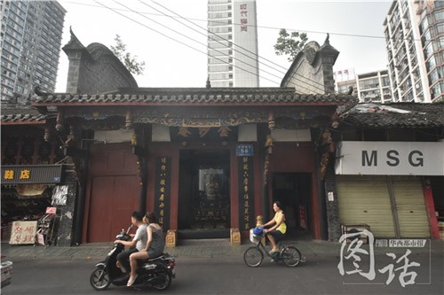 藏身成都鬧市的百年古廟“金沙庵”