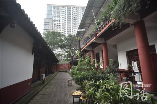 藏身成都鬧市的百年古廟“金沙庵”