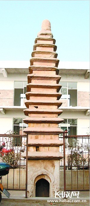 保定年代最早的石塔——博野興國寺石塔
