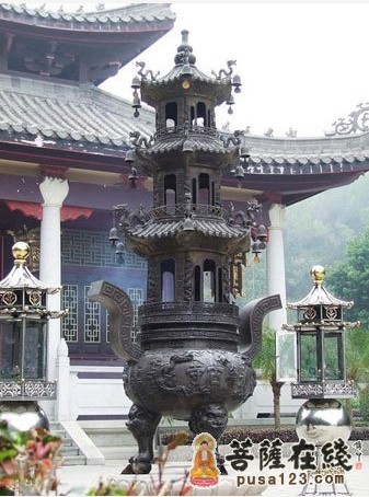 寺院一角
