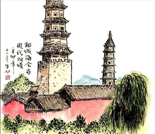 海會雙塔