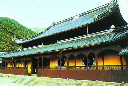 浙江寧波天童寺的傳說