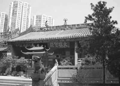 普濟禅院的大雄寶殿外觀