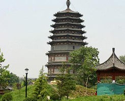 塔中珍品:正定天寧寺凌霄塔